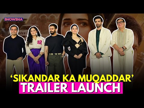 Tamannaah Bhatia, Jimmy Shergill, Neeraj Pandey & More Attend 'Sikandar Ka Muqaddar' Trailer Launch