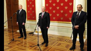 Заявления для прессы по итогам переговоров с Президентом Азербайджана и Армении