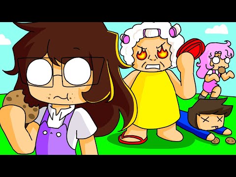 ROUBE TODOS ANTES QUE ELA TE PEGUE! 🍪 (Steal Cookies Roblox)