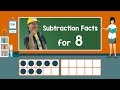Exploring Subtraction Facts for 8