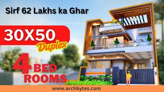 Why This 30x50 Duplex House Design is Perfect