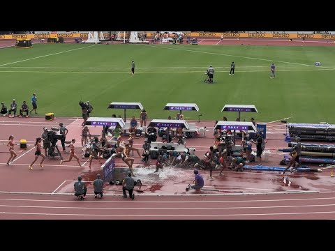 【世界陸上】水はき日本代表（女子3000m障害）はたらく人（国立競技場）World Athletics Championships 2025 Tokyo Japan