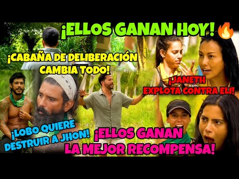 HOY EN SURVIVOR 🔥 ELLOS GANAN LA MEJOR RECOMPENSA! JANETH EXPLOTA CONTRA ELI AVANCE SURVIVOR MÉXICO
