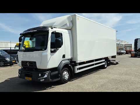 Renault D240 4x2 HalveSlaapcab Euro6E - Gesloten Bak 7.2m - Laadklep 1500kg - 02/2026 APK | Vrachtwagens | Gesloten bak