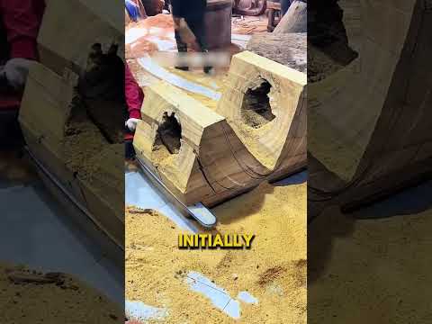 You Won’t Believe What He Made from This Giant Log!
