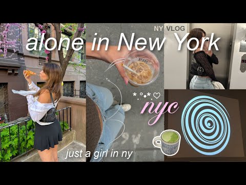 alone in NYC for a week 🍵 (romanticizing time alone)