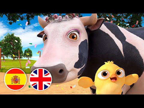 Canta y Aprende Inglés con el Pollito Pio y La Vaca Lola 💖 MIX💖 Amor y Amistad 💖 Aprendemos Ingles