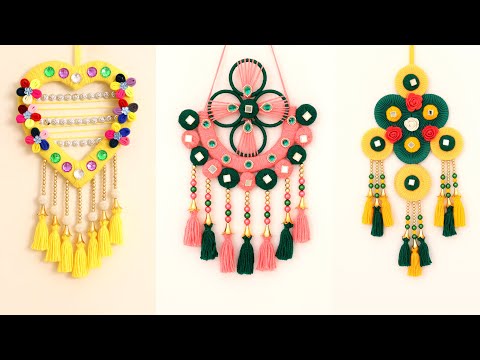 Beautiful Diwali Wall Hanging Craft Idea!!... DIY ROOM DECOR!! Diwali Decoration Ideas