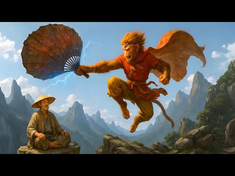 Ăn Mày đại chiến Tôn Ngộ Không trên núi để giải cứu Cô Gái trẻ