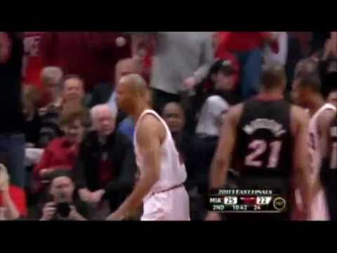 Taj Gibson Dunks On Dwyane Wade POSTER
