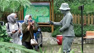 Tertawa ngakak sampai akhir || Kompilasi prank patung paling happy