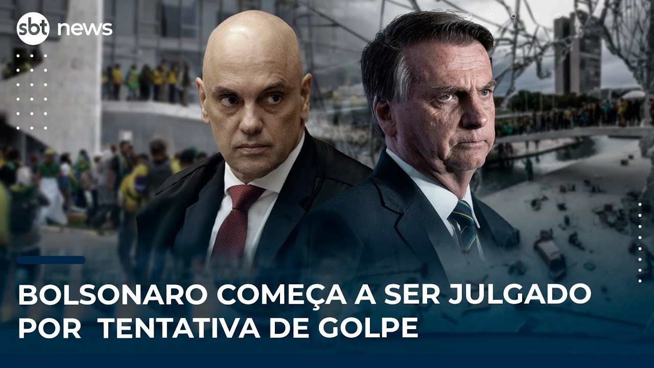 🔴AO VIVO | STF começa a julgar Bolsonaro e outros sete réus por tentativa de golpe