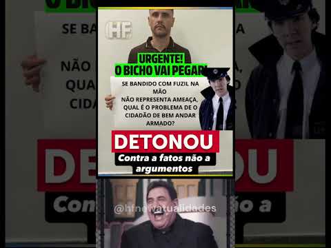 ✅Urgente: Se Bandido com Fuzil Não é Ameaça, Por Que Cidadão de Bem Não Pode Andar Armado?