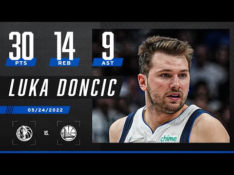 Luka Doncic splashes 30 PTS, 14 REB double-double as Dallas MAKES IT RAIN to force Game 5 video clip