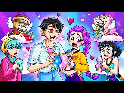 SAJA BOYS COUPLE HUNTRIX BLIND BOX Unboxing | KPop Demon Hunters Animation