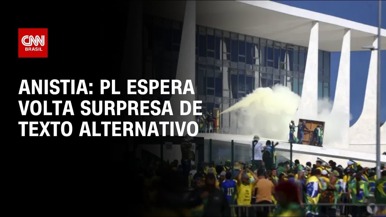 Partido de Bolsonaro espera surpresa do projeto alternativo da anistia | CNN ARENA