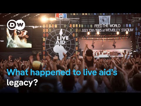 YouTube video thumbnail: Live Aid United the World in 1985 Against Famine in Ethiopia. Years Later, Where Is That Solidarity?