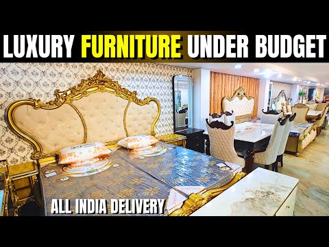 Best Furniture Designs in Tilak Nagar Furniture Market Delhi Dining Table Sofa sets Bed #furniture