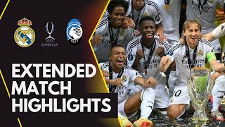 Real Madrid Attacking DOMINATION vs Atalanta BC UEFA Super Cup! Extended Highlights