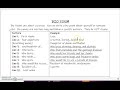 Understanding Bio Poems and Structure