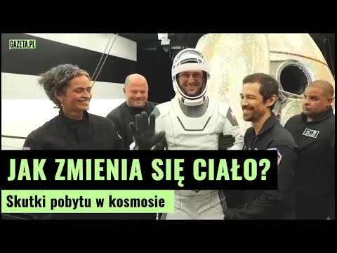 Jak pobyt w kosmosie wpływa na ludzkie ciało? Przed Sławoszem długa rehabilitacja | Gazeta.pl