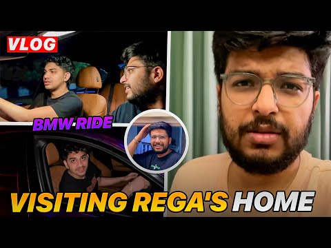 Visiting Rega's Home 🏠 and BMW Ride 🚘 -Vlog