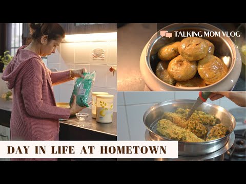 Full day Cooking Vlog | Cooking Winter Meals & Spending Time with Parents | Indian Veg Recipes