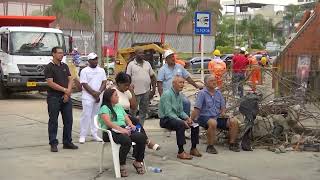 YouTube video thumbnail: Faith and Grief Mix as Colombia Mourns Earthquake Victims
