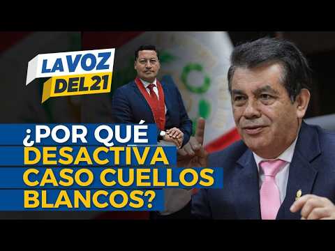 Fiscal Tomás Gálvez DESACTIVA el equipo Cuellos Blancos que LO IBA INVESTIGAR