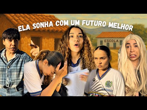 A MENINA DO INTERIOR QUE SONHA COM UM FUTURO MELHOR (novelinha) 