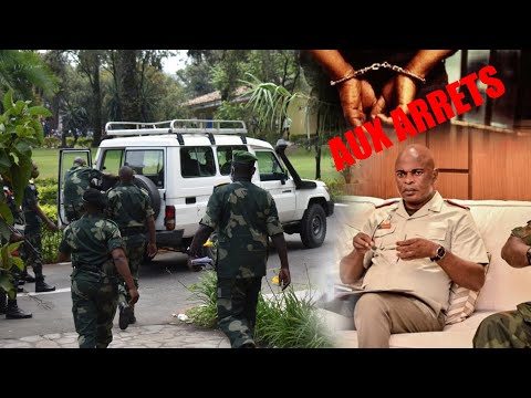 URGENT : LE CHEF DE LA MAISON MILITAIRE DU CHEF DE L’ÉTAT, LE Gén FRANCK NTUMBA EST AUX ARRÊTS.