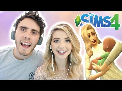 HAVING OUR BABY!! | Zalfie Sims 4 #14