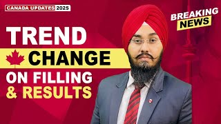 TREND CHANGE ON FILLING & RESULTS | STUDY VISA UPDATES 2025 | USA CANADA UK