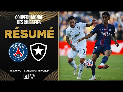Résumé de PSG vs Botafogo | Coupe du Monde des Clubs | Groupe B