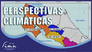 Pronóstico estacional marzo a mayo 2026- IMN