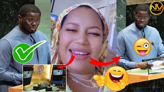 😂😂WOUAH DISCOUR P BASSIROU DIOMAYE FAYE AUX TRIBUNE DES NATIONS UNIES KULUNA YI DOGÑIOU CI WAX DÉH😂😂