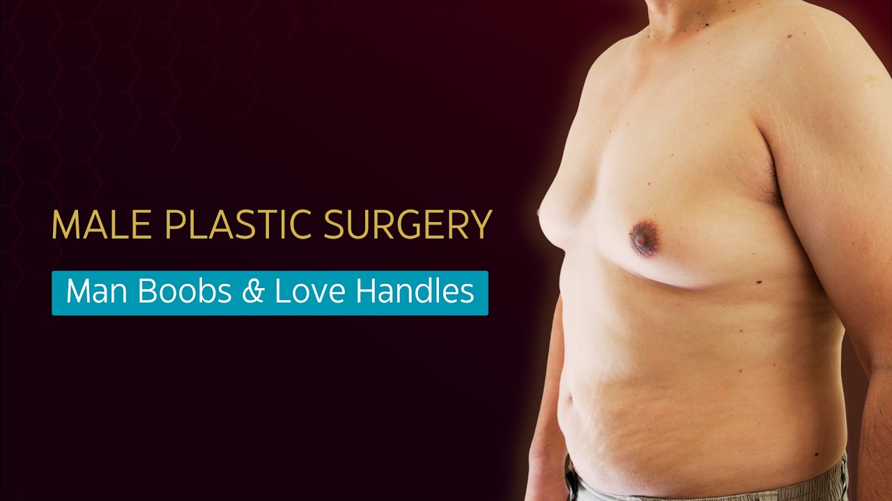 Male plastic surgery for body contouring.