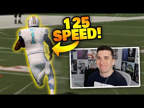 I put Usain Bolt at QB & ran him every play, my opponent was not happy..