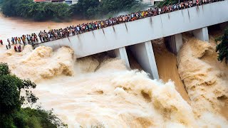 3 Dams Collapsed! Great Flood Begins in China! Thousands of Houses Under Water 3 Meters Deep