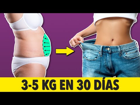 RETO DE PÉRDIDA DE PESO DE 30 DÍAS: PIERDE DE 3 A 5 KG CON ESTOS EJERCICIOS