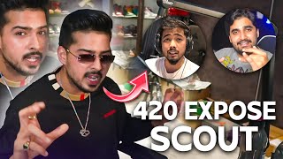 🤯 420 FULLY  EXPOSE SCOUT ON SALARY💲ANGRY ON MAVI TOXIC BEHAVIOUR 😡