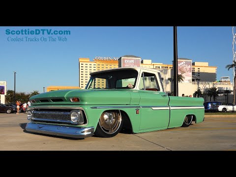 Check Out This Awesome Custom 1965 Chevy C10 Street Truck At The 2024 Cruisin' The Coast Event!