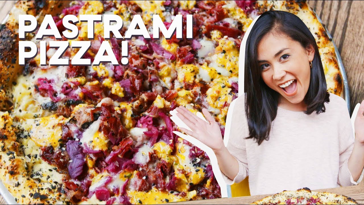 Is This CRAZY Pastrami Pizza The Best Slice In New York City? - Delish Does
