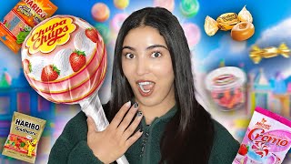 جربت جميع الحلويات ديال سوبر مارشي 🍭🍬