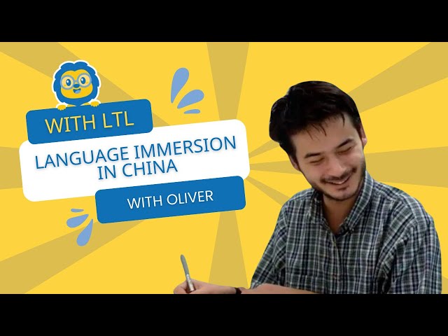 Language Immersion in China - Oliver Speaks Chinese // LTL Shanghai, Chengde - Chinese