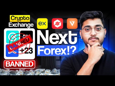 25 CRYPTO EXCHANGES BANNED in India II What's Next for Forex Traders