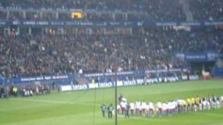Hamburger SV - Eintracht Frankfurt (40 Sekunden Einlauf der Mannschaften) HSV FOREVER
