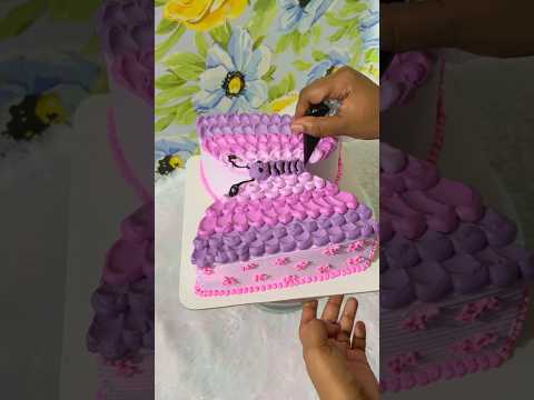 😔ചിലപ്പൊ അത്രയ്ക്ക് ശരിയാവില്ല #youtubeshorts #cakedecorationtutorial #shortsfeed #butterflycake