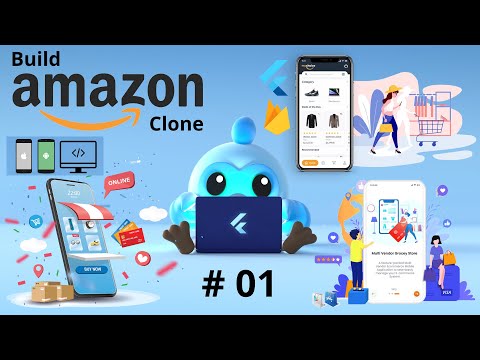 Flutter Amazon Clone with Web Admin Panel & Push Notification Service – iOS & Android eCommerce App