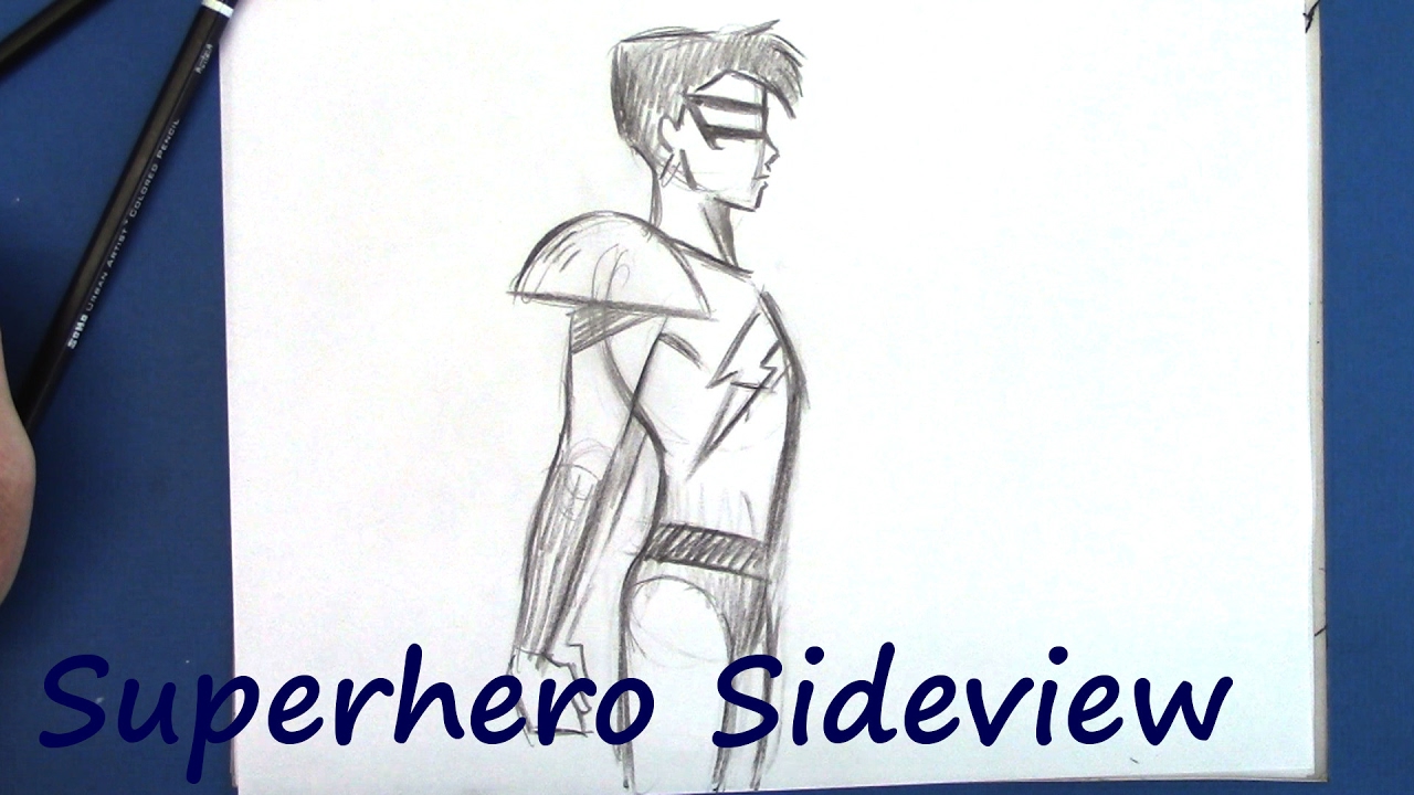 How to Draw a Superhero - Step by Step for Beginners - Christopher Hart